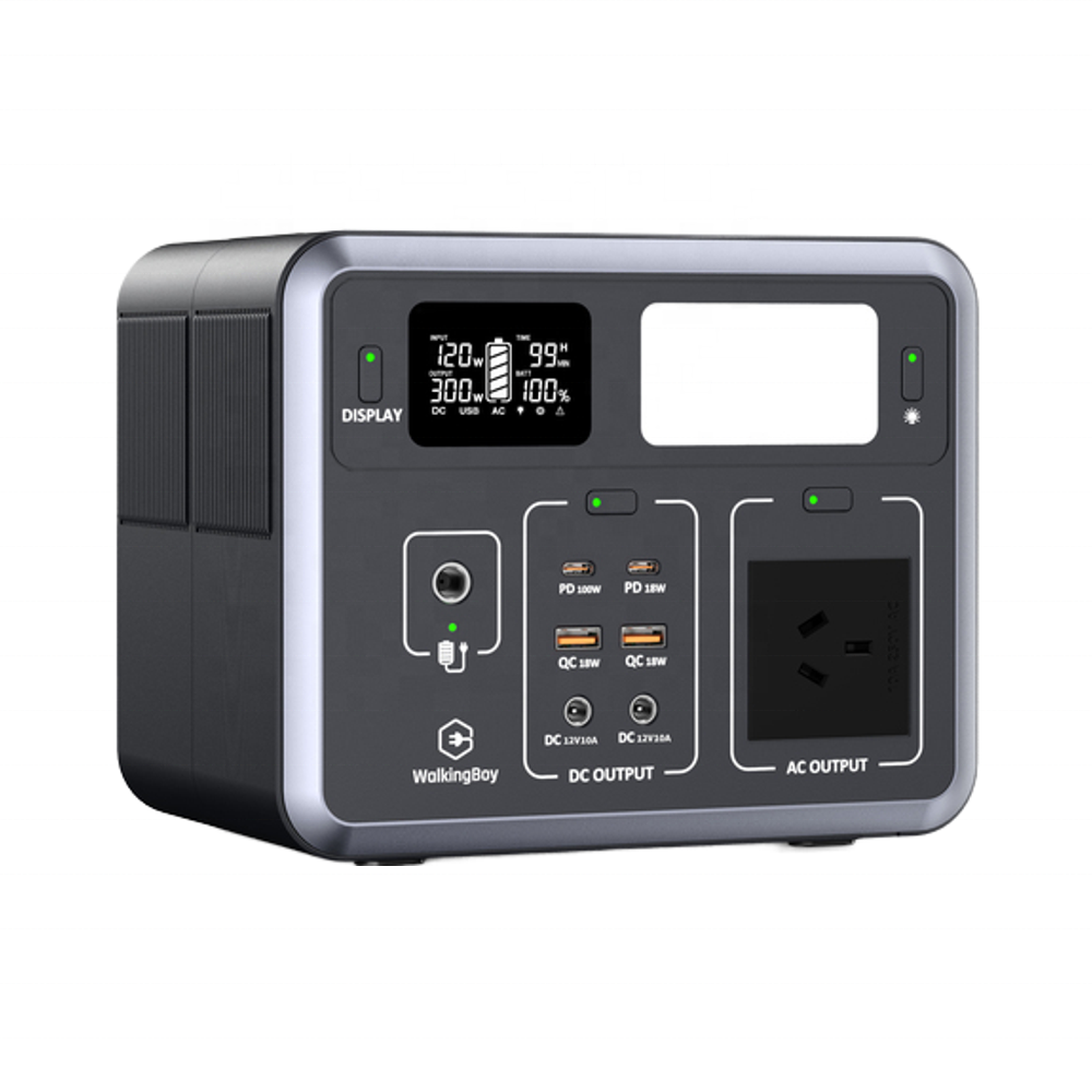 Outdoor Power Plug - 300W Portable Outdoor Power Station LED