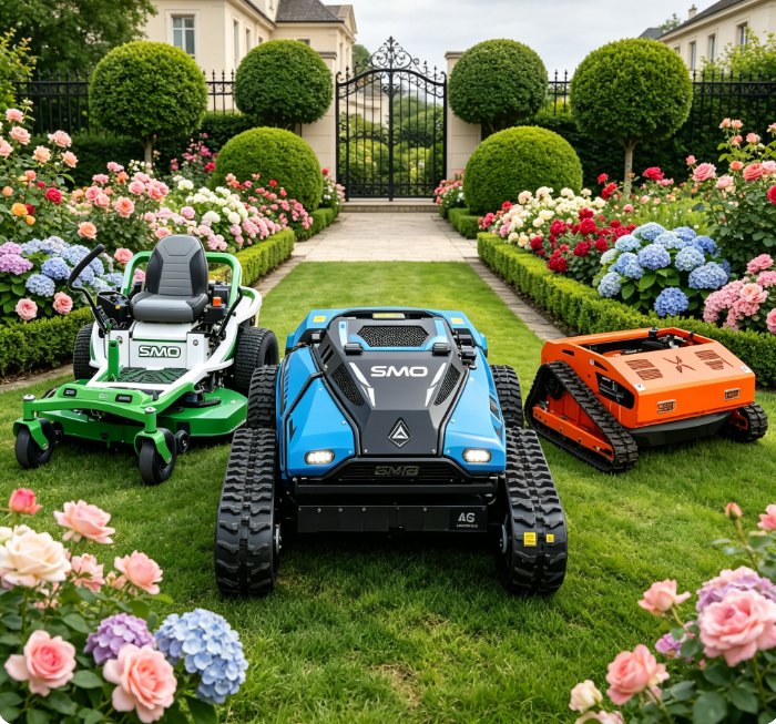 Hedge Trimmer Cordless - Powerful Remote Control Robotic Lawn Mower