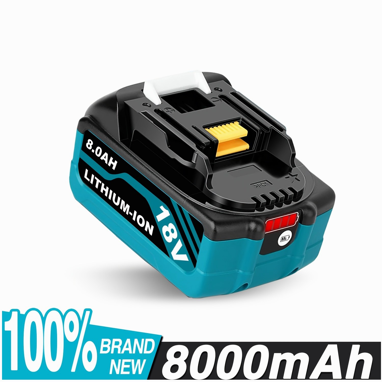 Outdoor Power Plug - High-Capacity 18V Rechargeable Battery Pack Set