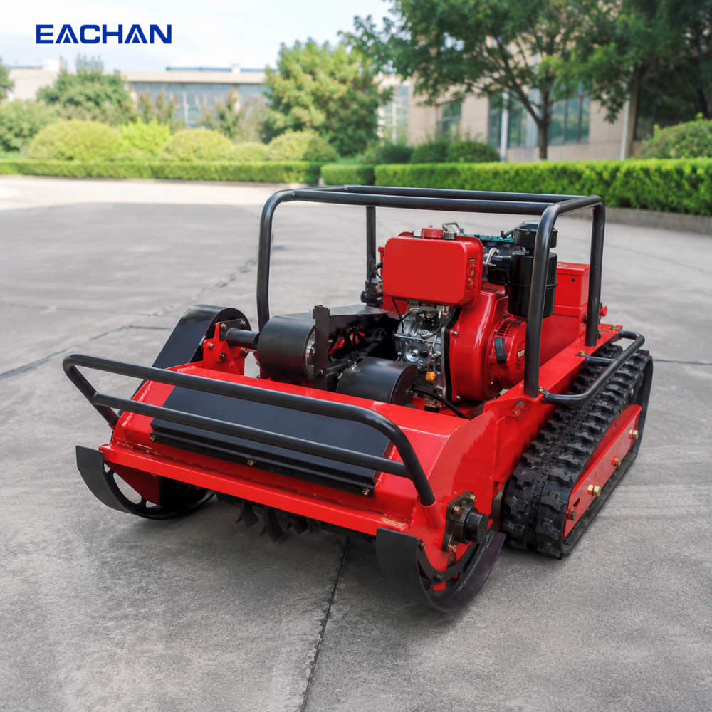 Hedge Trimmer Cordless - Tracked Remote Control Lawn Mower Customizable