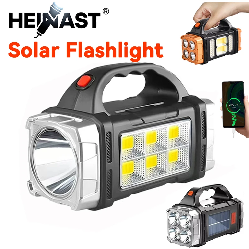 Outdoor Power Usb - Powerful Handheld Flashlight USB Rechargeable Torch