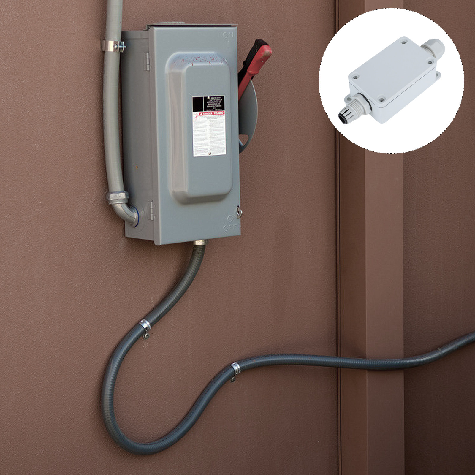 Outdoor Power Cable Junction Box - Outdoor Waterproof Junction Box Cable Wiring