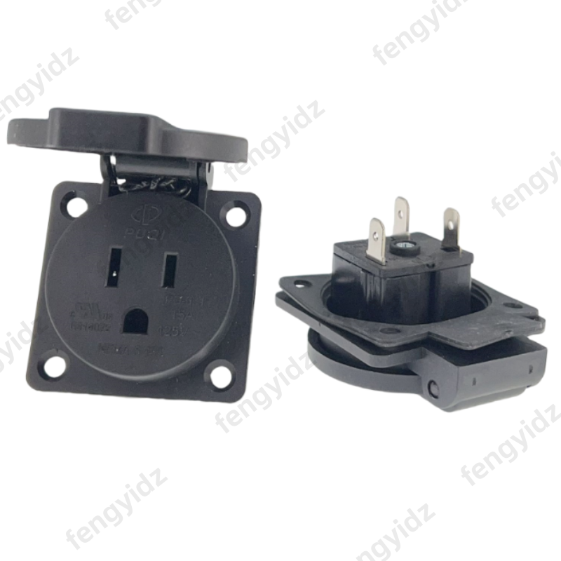Black 125V 15A 20A IP44 CE Ame - Outdoor Power Module review and price