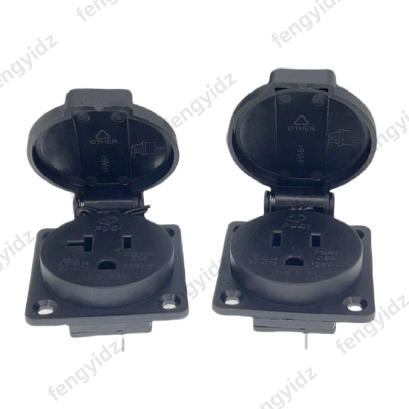 Black 125V 15A 20A IP44 CE Ame - Outdoor Power Module review and price