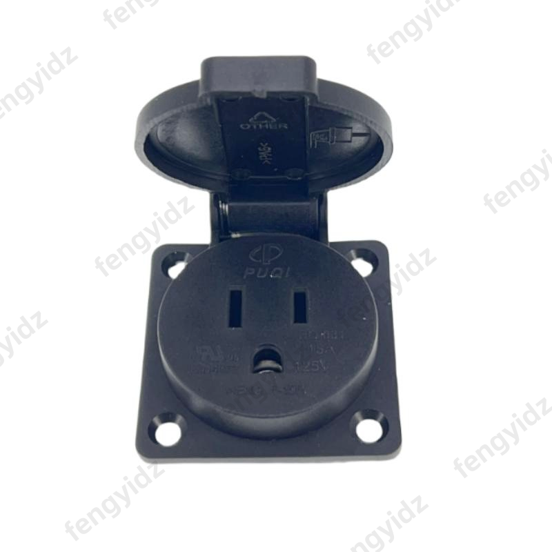 Black 125V 15A 20A IP44 CE Ame - Outdoor Power Module review and price