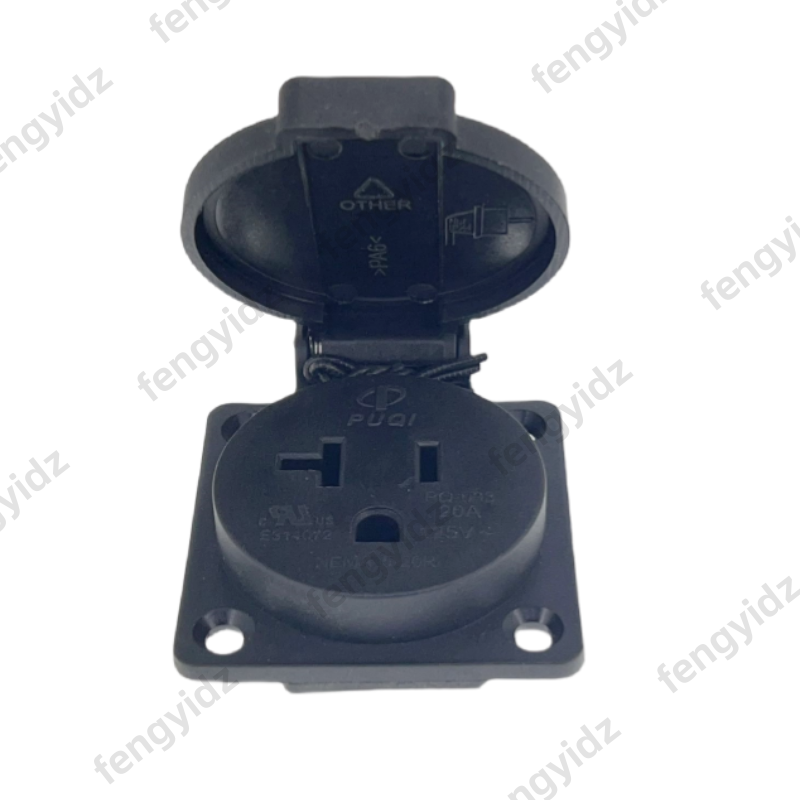 Black 125V 15A 20A IP44 CE Ame - Outdoor Power Module review and price