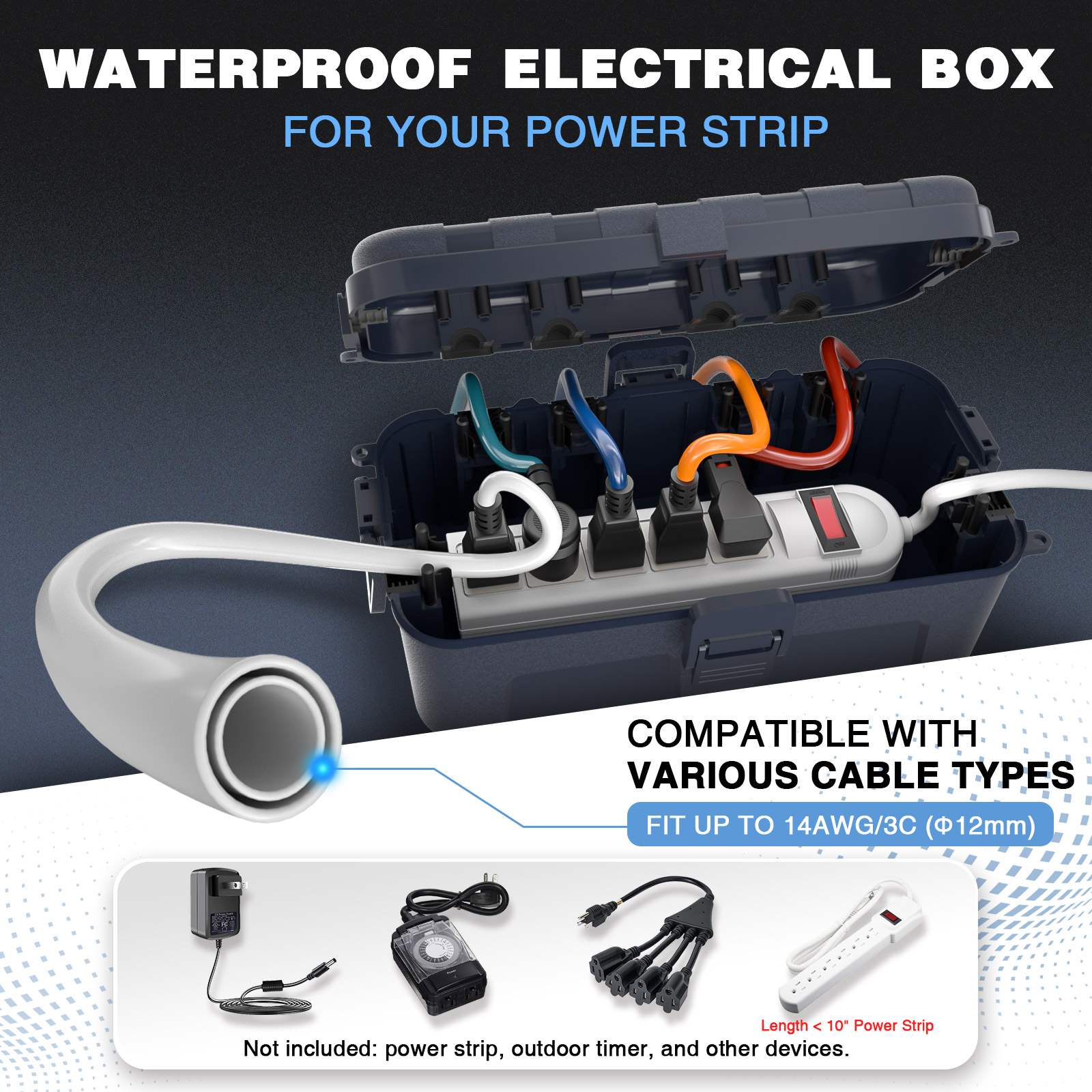 Outdoor Electrical Box Waterpr - Outdoor Power Plug review and price