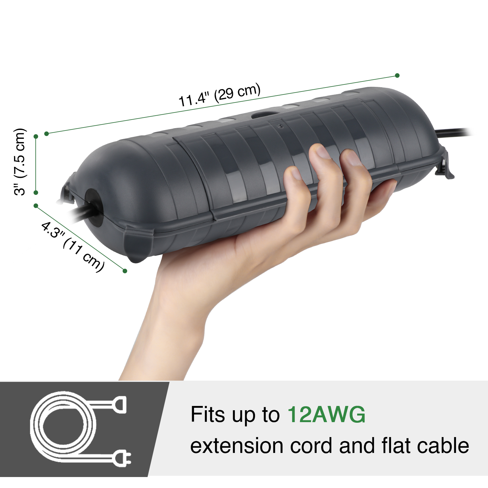Large Weatherproof Outdoor Ele - Outdoor Power Plug review and price