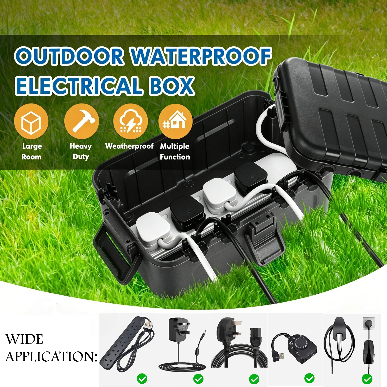 Restmo Large Outdoor Electrica - Outdoor Power Plug review and price