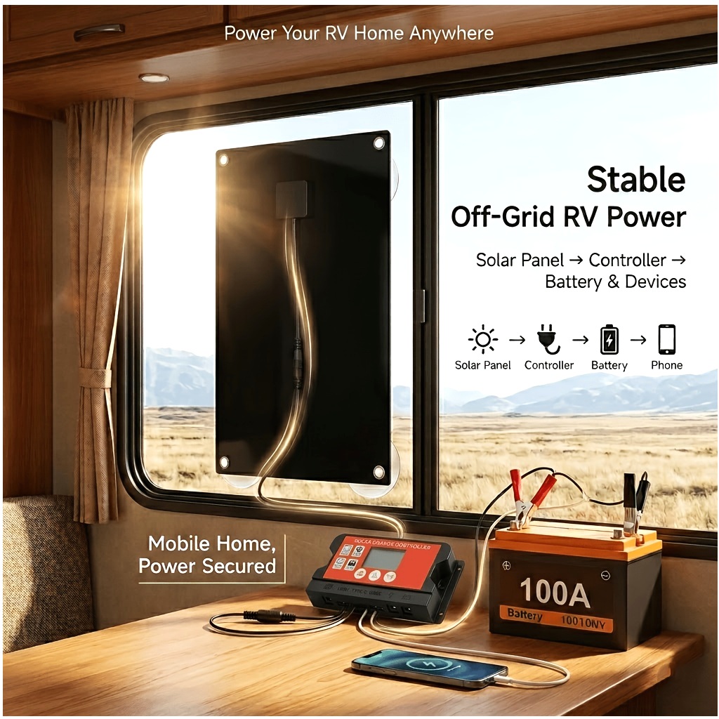 18V Solar Power Kit for Yacht, - Outdoor Power Plug review and price