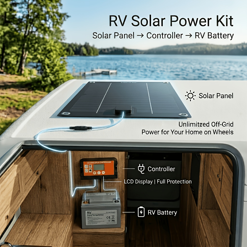 18V Solar Power Kit for Yacht, - Outdoor Power Plug review and price