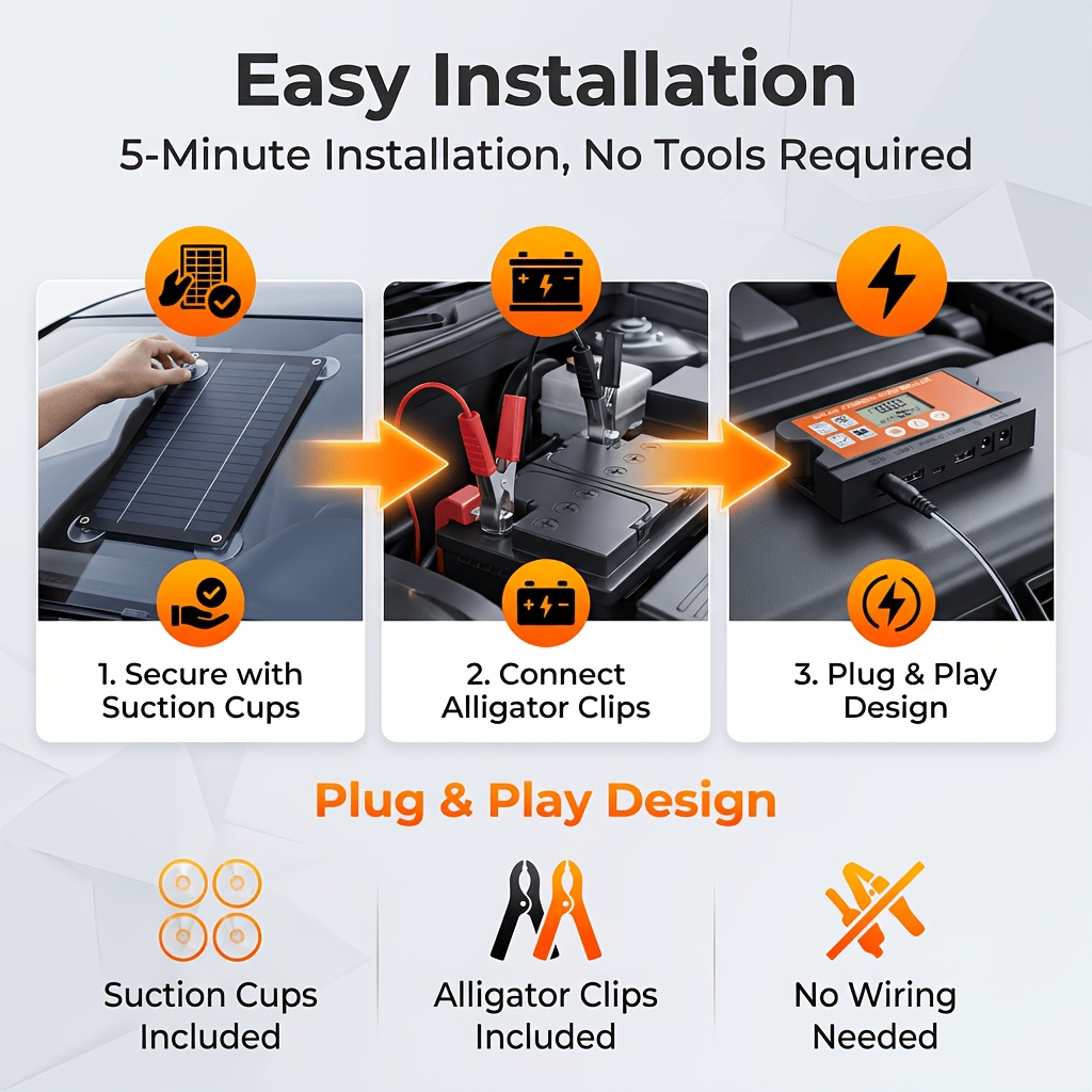 18V Solar Power Kit for Yacht, - Outdoor Power Plug review and price