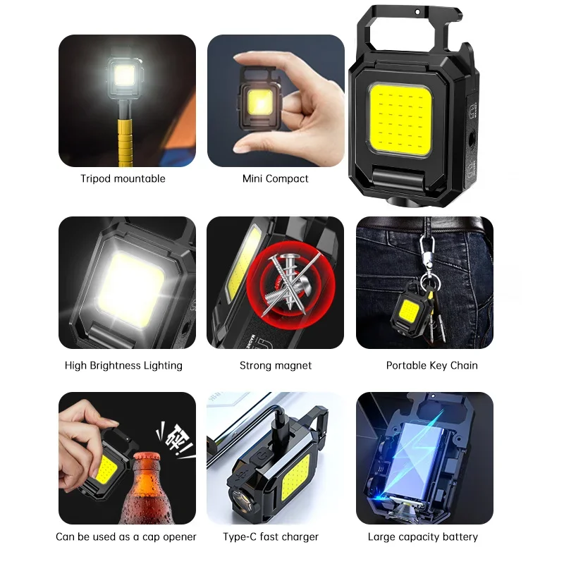 Mini Flashlight Keychain Light - Outdoor Power Usb review and price