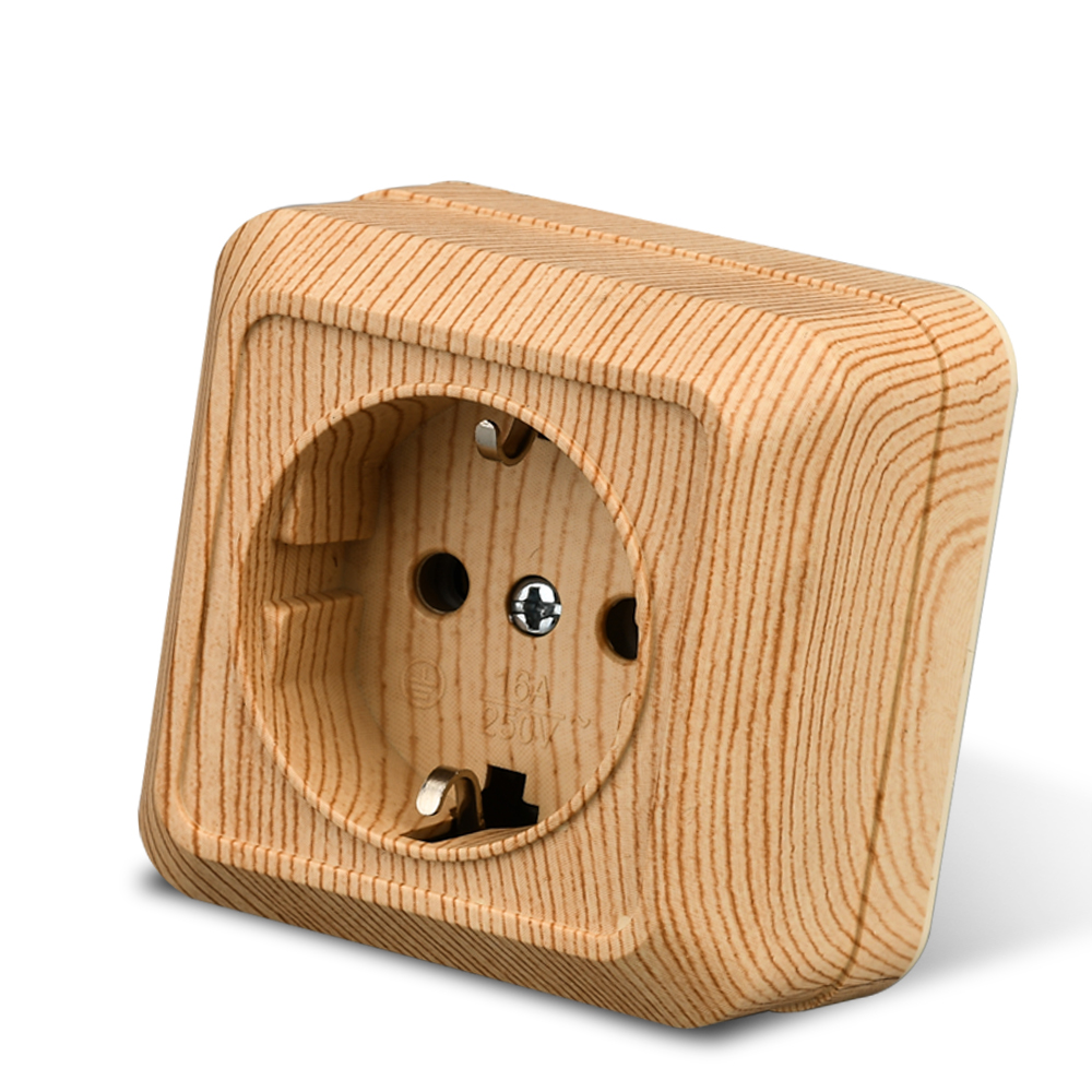 WESA Wooden Wall Surface Socke - Outdoor Power Module review and price