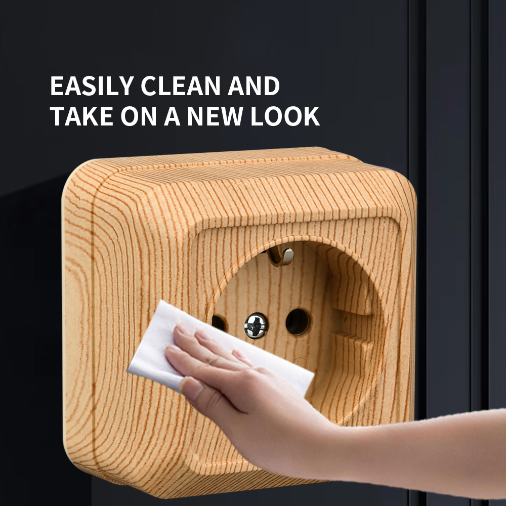 WESA Wooden Wall Surface Socke - Outdoor Power Module review and price