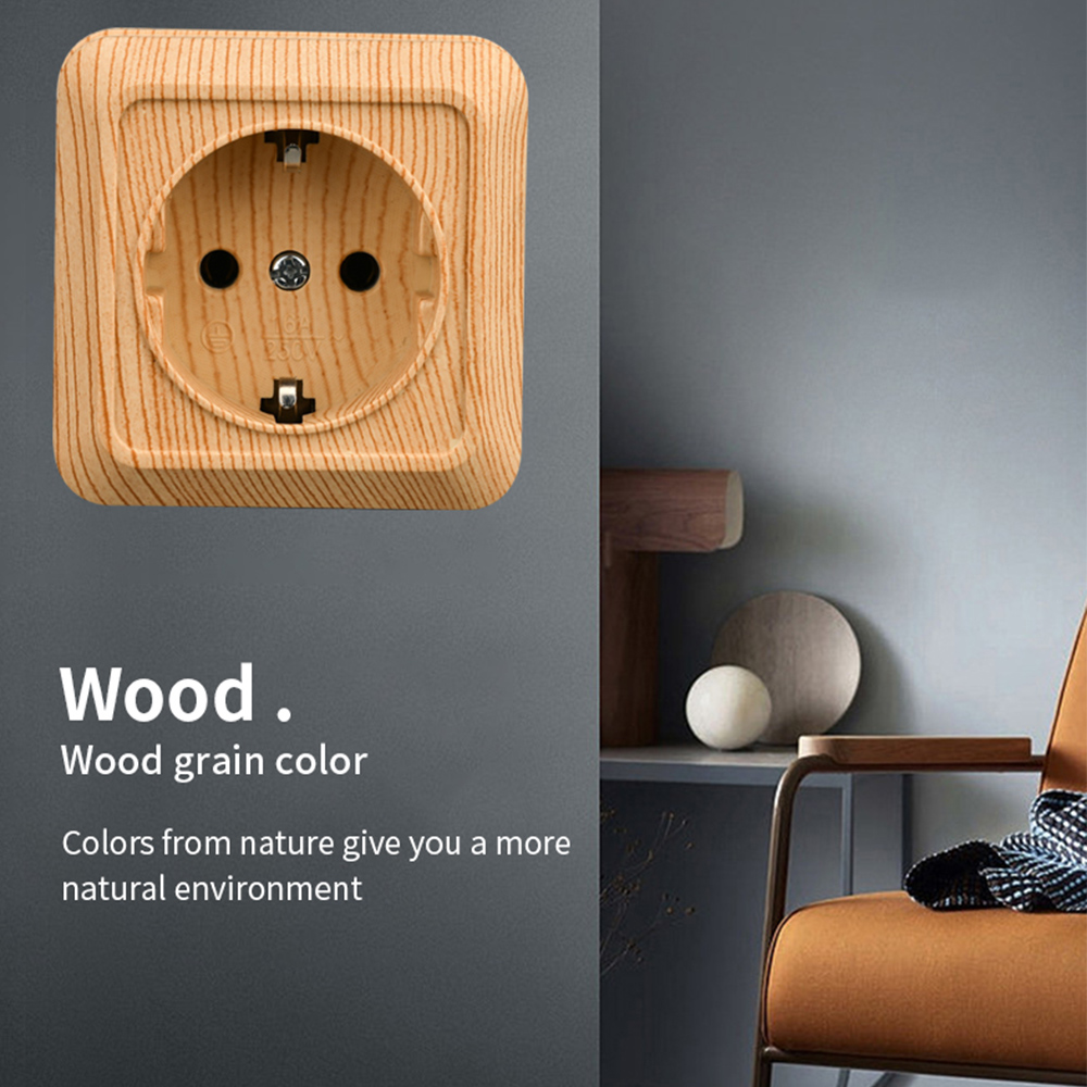 WESA Wooden Wall Surface Socke - Outdoor Power Module review and price