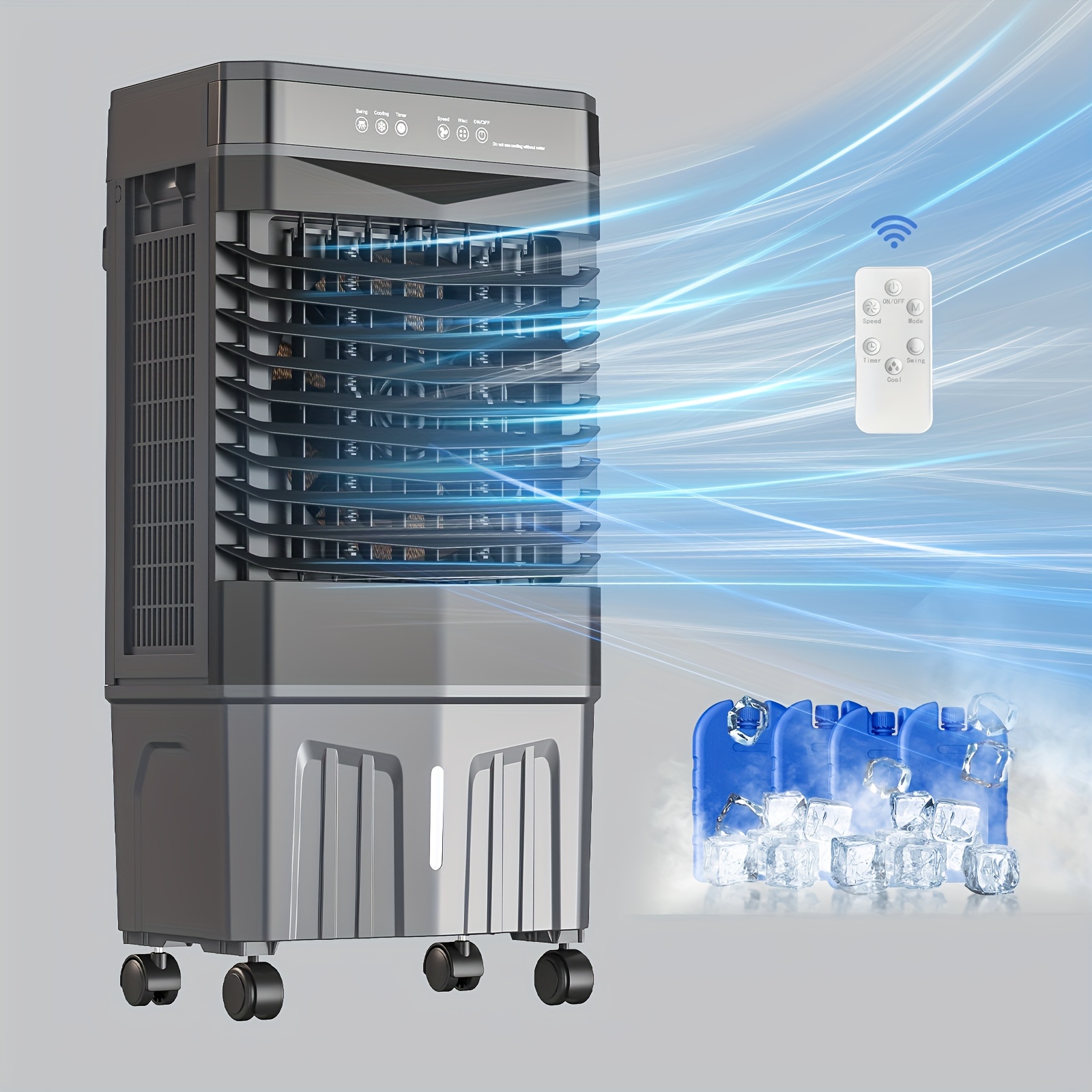 1800CFM Portable Air Cooler wi - Outdoor Power Plug review and price