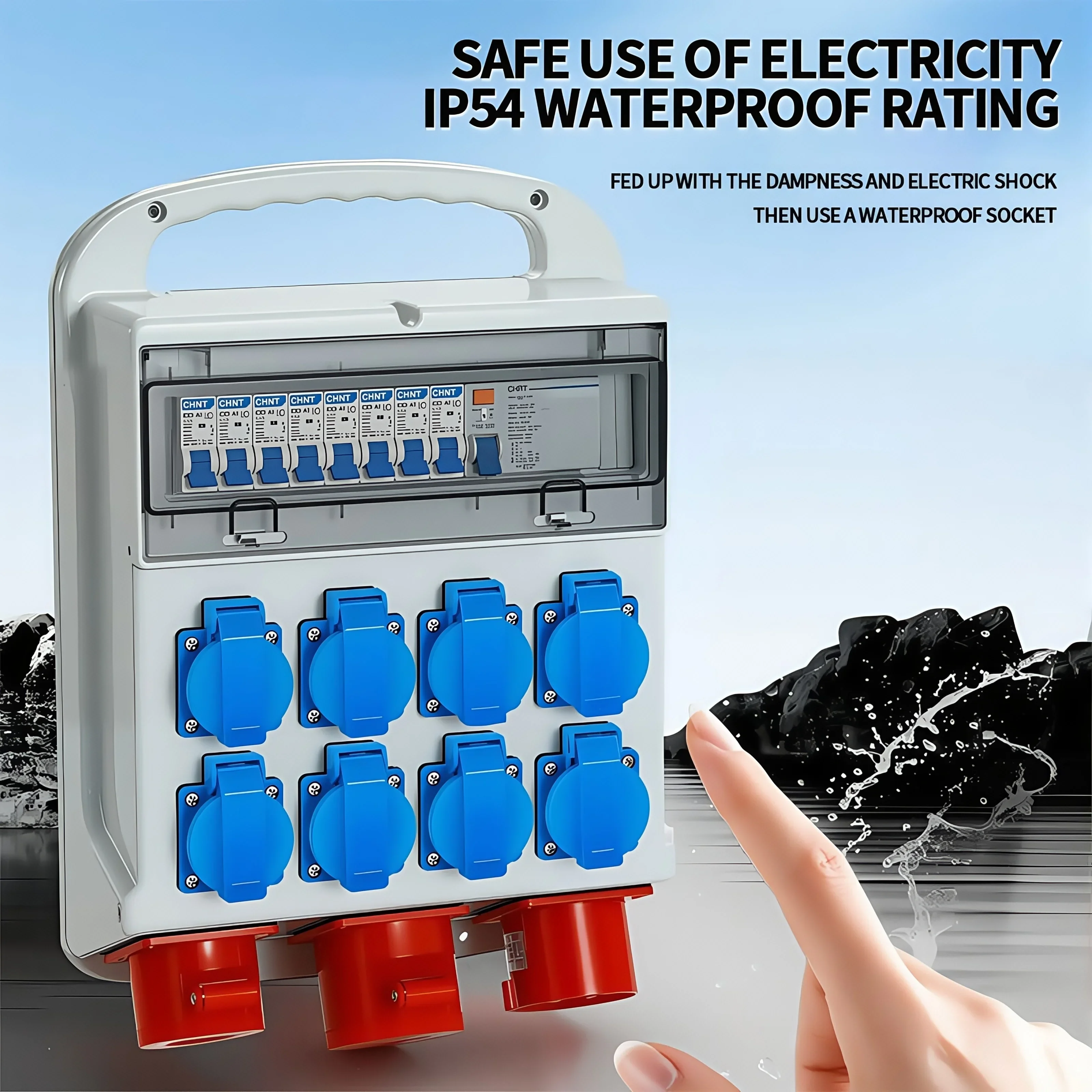 IP54 16A Waterproof Industrial - Outdoor Power Module review and price