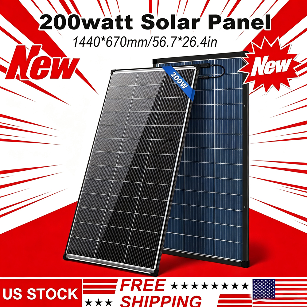 200 Watt N-Type Bifacial Solar - Outdoor Power Module review and price