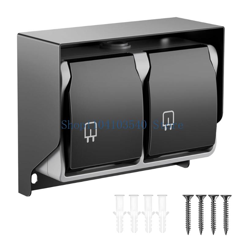 02DC 2 Gang Waterproof Outlet  - Outdoor Power Socket Cover review and price