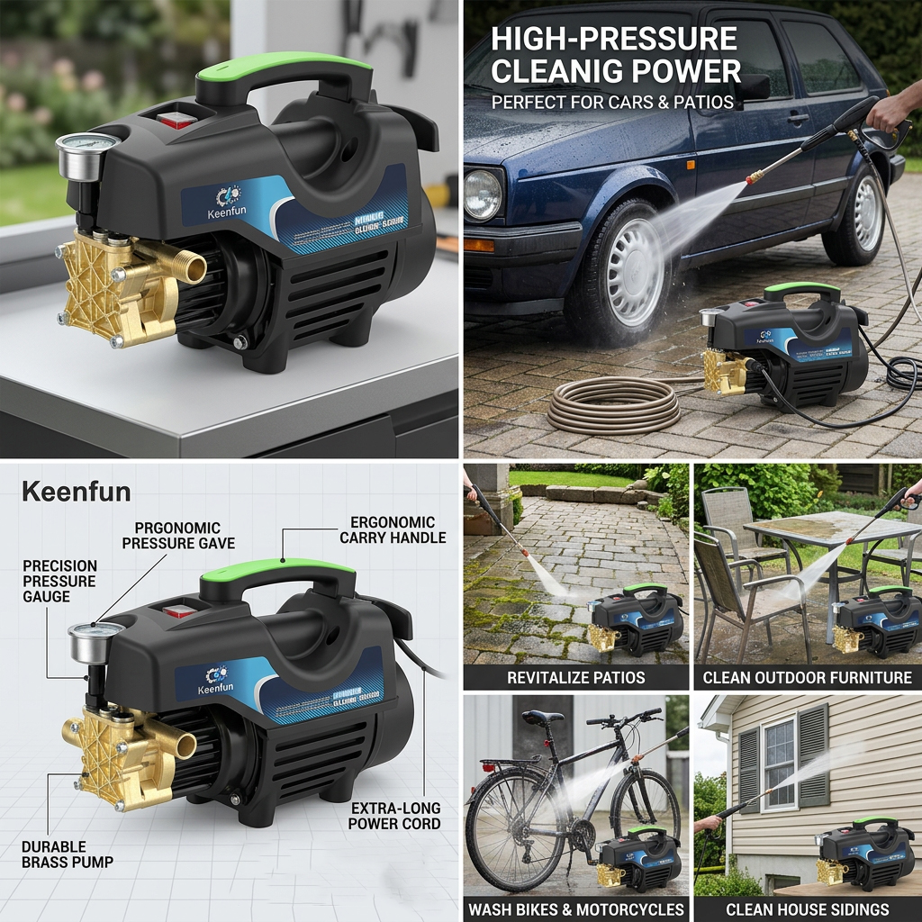 High Pressure Car Washing Mach - Pressure Washer Electric review and price