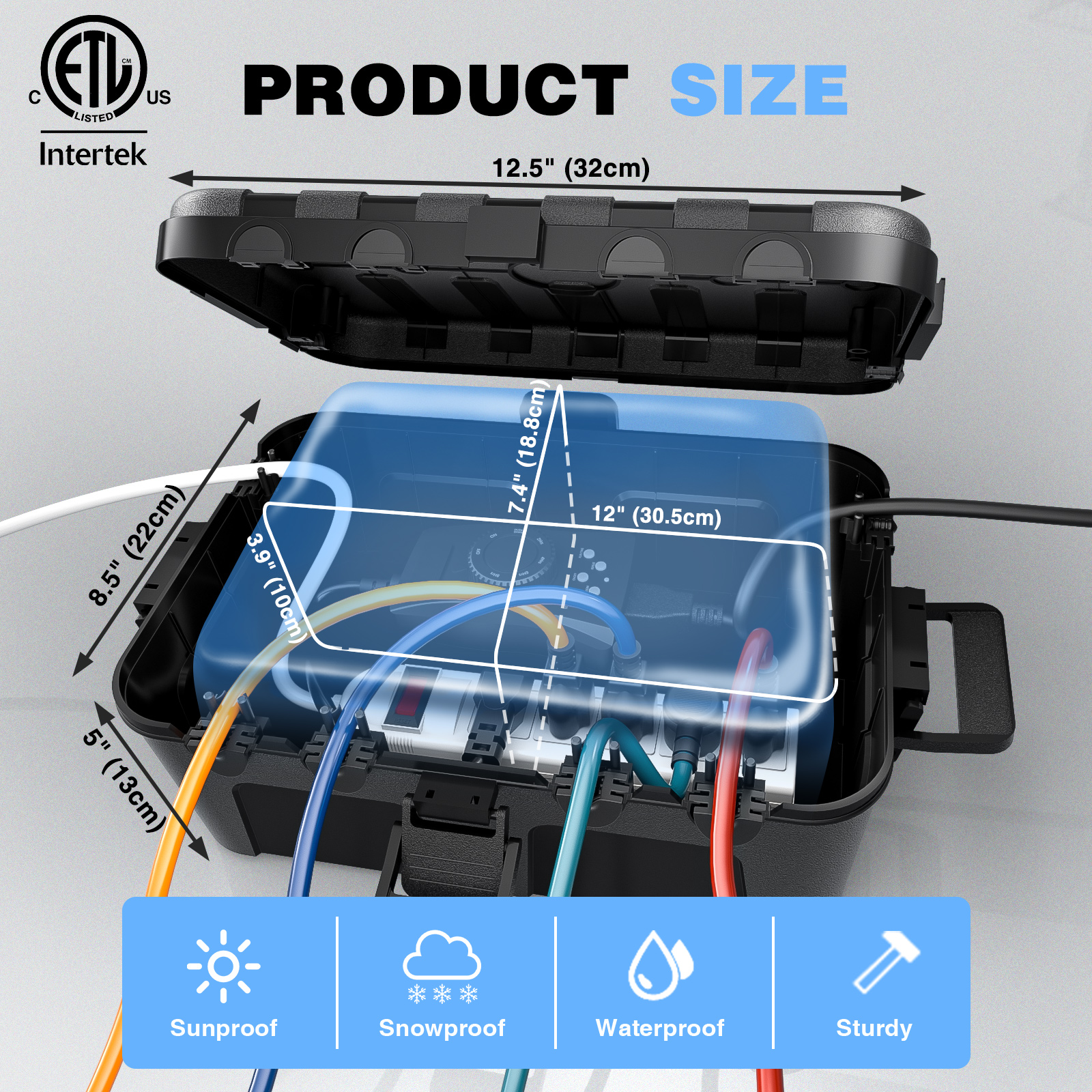 Extra Large Outdoor Electrical - Outdoor Power Socket Cover review and price