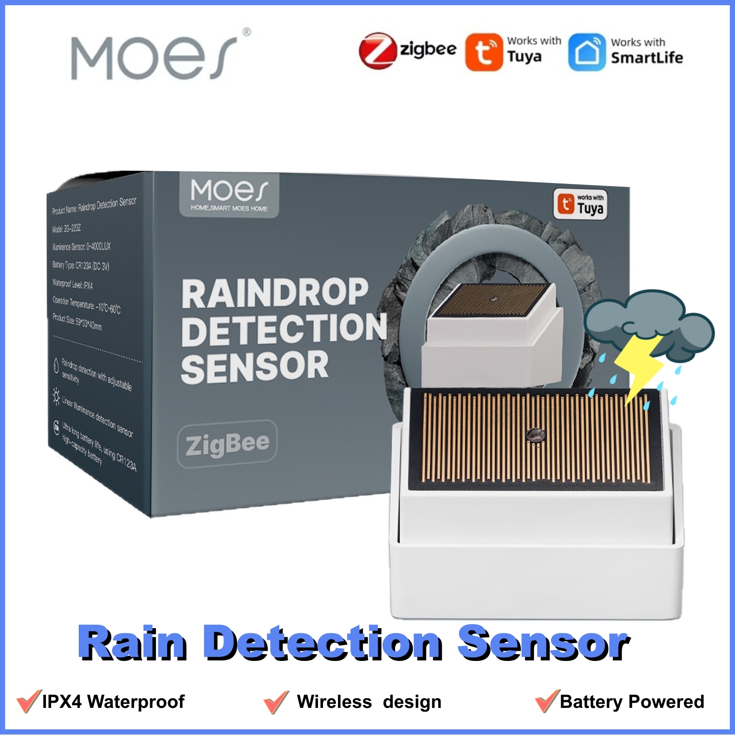 MOES Tuya ZigBee Smart Rain De - Outdoor Zigbee Power Plug review and price