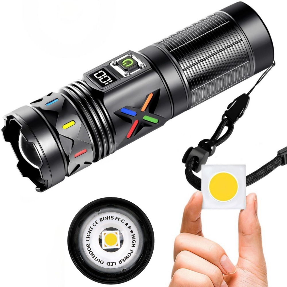 High Power LED Flashlight Tele - Outdoor Power Usb review and price