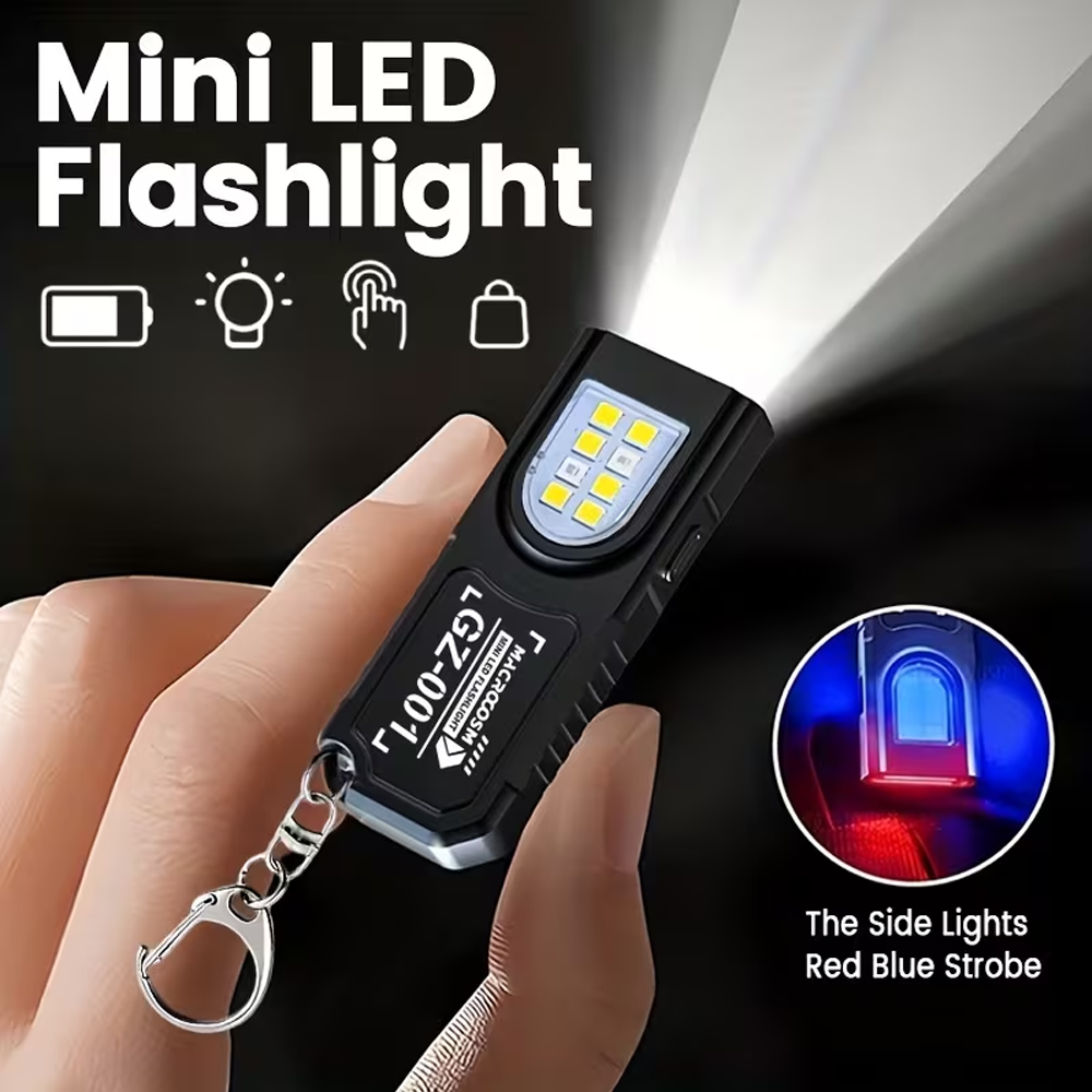 Mini COB LED Keychain Flashlig - Outdoor Power Usb review and price